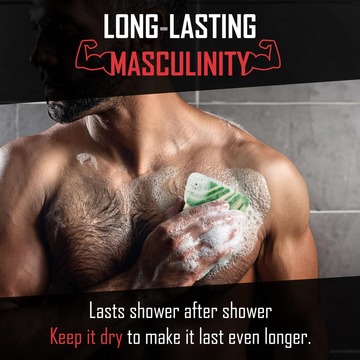 Right Wing Naturals moisturizing formula keeps skin smooth after every shower.