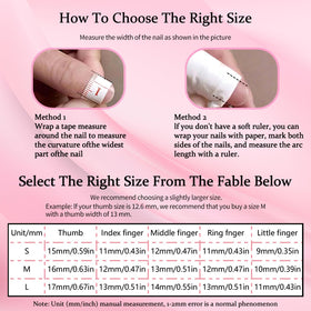 RIICFDD ready-to-wear nails ready for instant glam