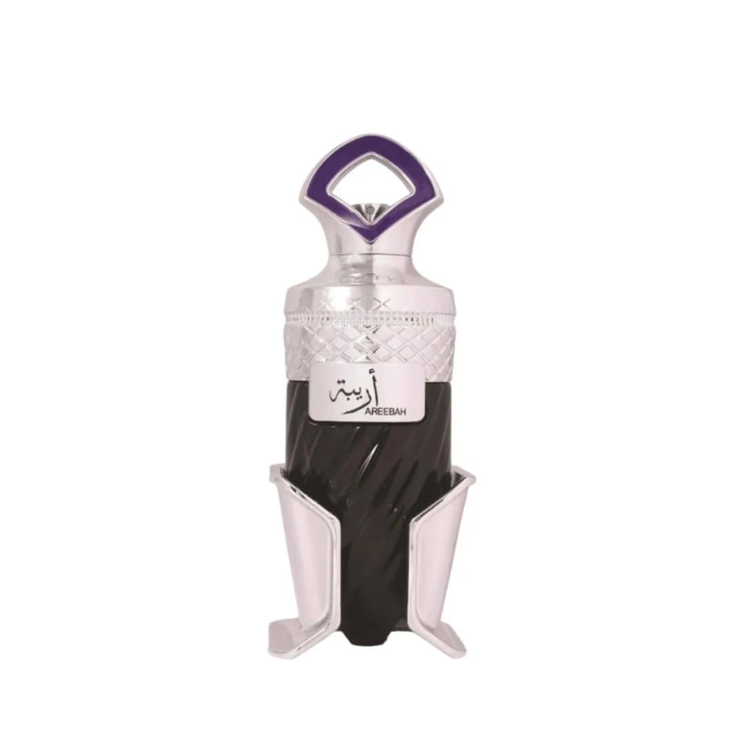 Riiffs Areebah bottle front, premium packaging for a lasting impression.