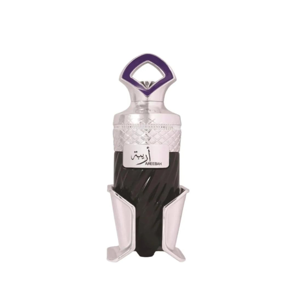 Riiffs Areebah bottle front, premium packaging for a lasting impression.