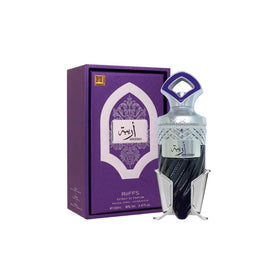 Riiffs Areebah luxury packaging closeup signals premium quality.