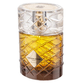 Riiffs Golden Elixir Reserve cap closeup, refined craftsmanship.