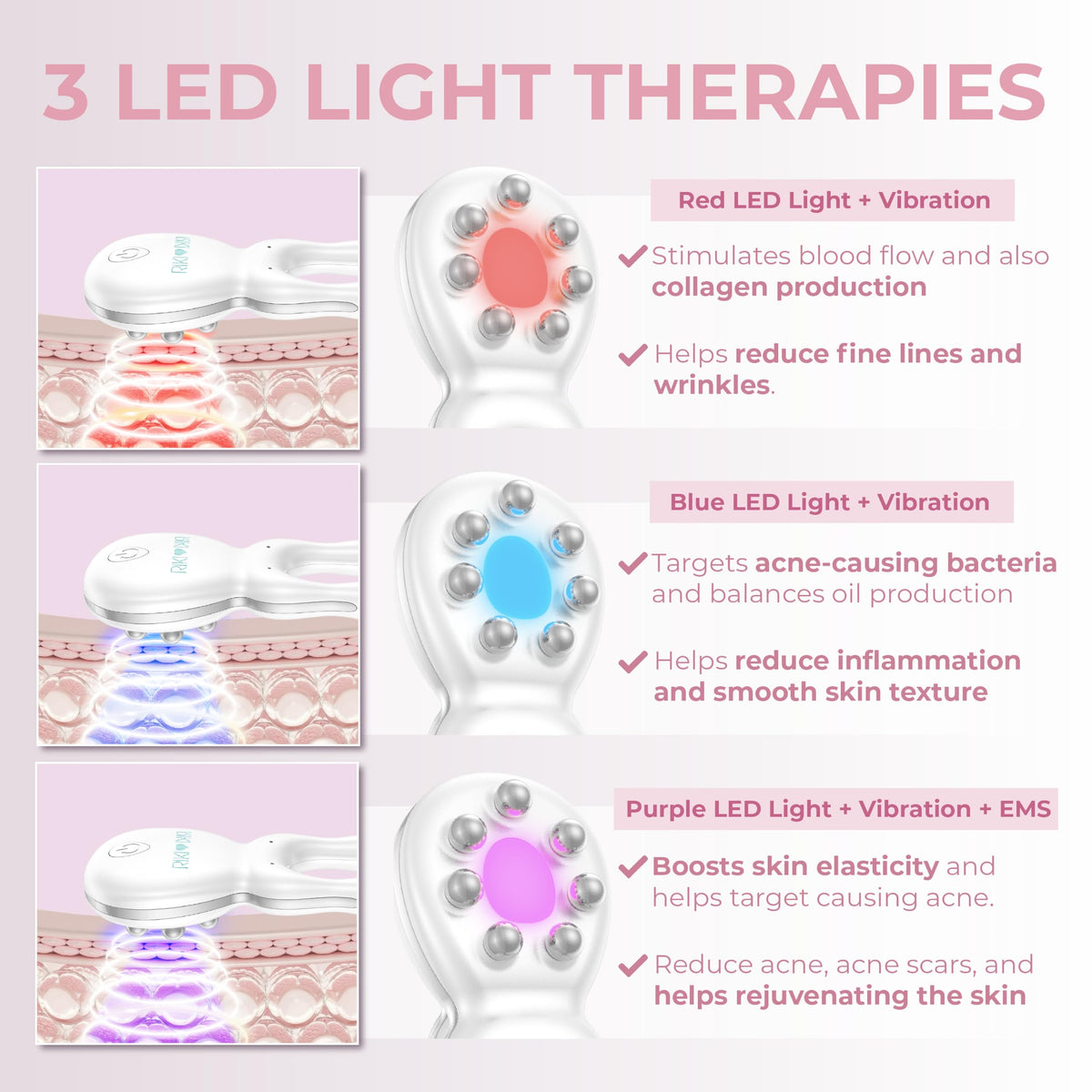 RIKI LOVES RIKI Sculptress Mini close-up massage targeting jawline and cheeks