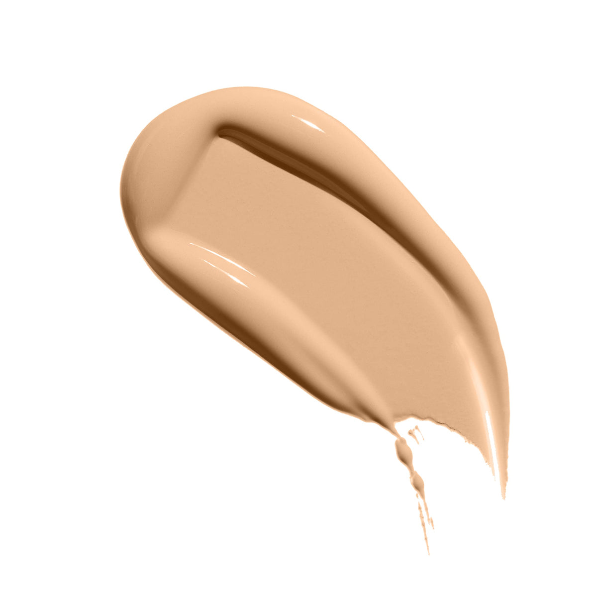 Rimmel Lasting Finish 25HR porcelain on-face application close-up