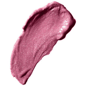 Rimmel London Amethyst Shimmer lipstick 3-pack swatches showing color payoff and shimmer