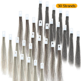 RINBOOOL Remy hair swatches for education and salon demonstrations, eight-inch samples