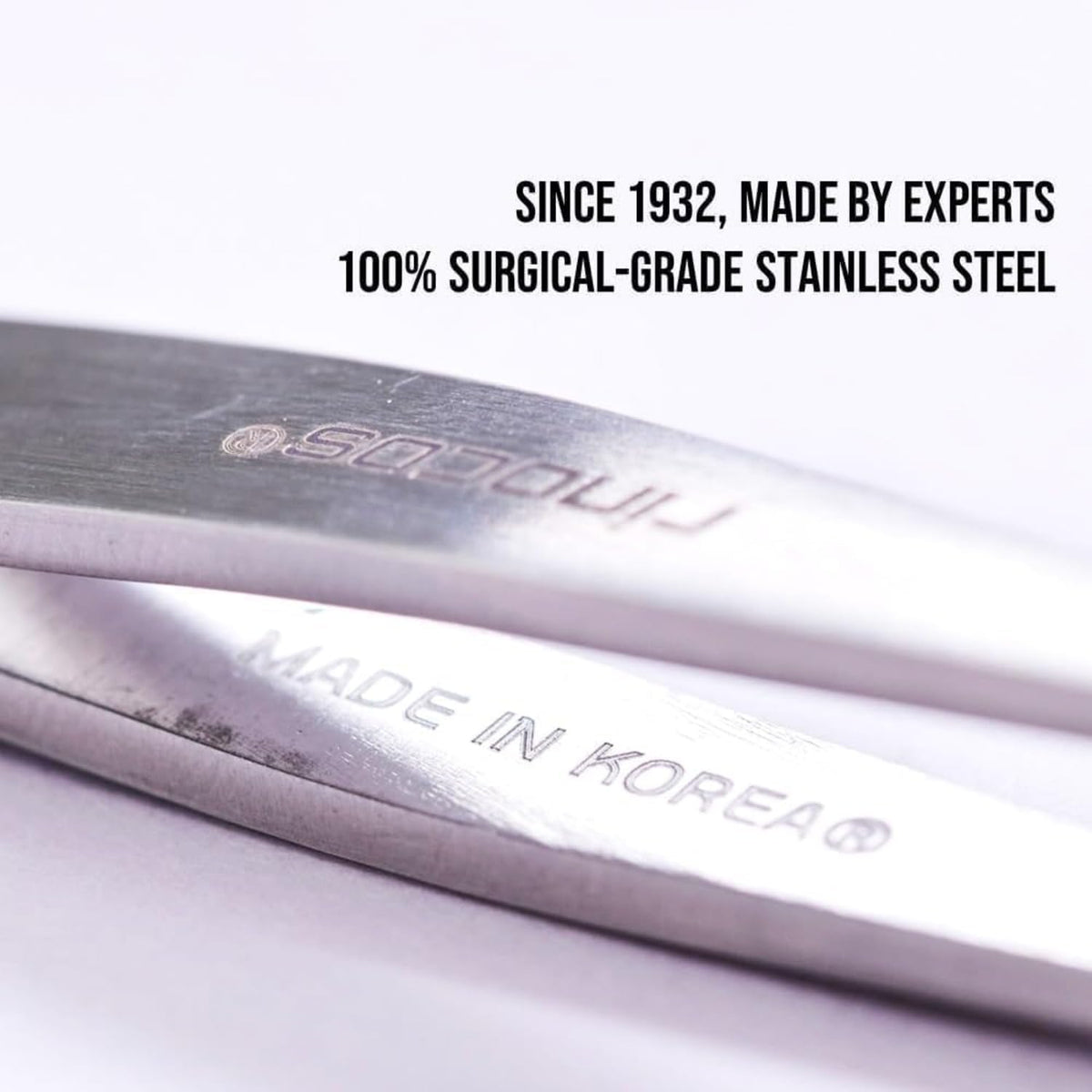 Rinocos handcrafted third-generation tweezers celebrate heritage craftsmanship and longevity.