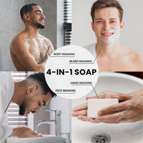 Rinse & Robust moisturizing bar for smooth, hydrated skin