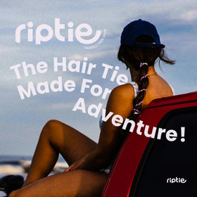 Rip Tie anti-snag durable hair elastics maintain shape through daily wear.
