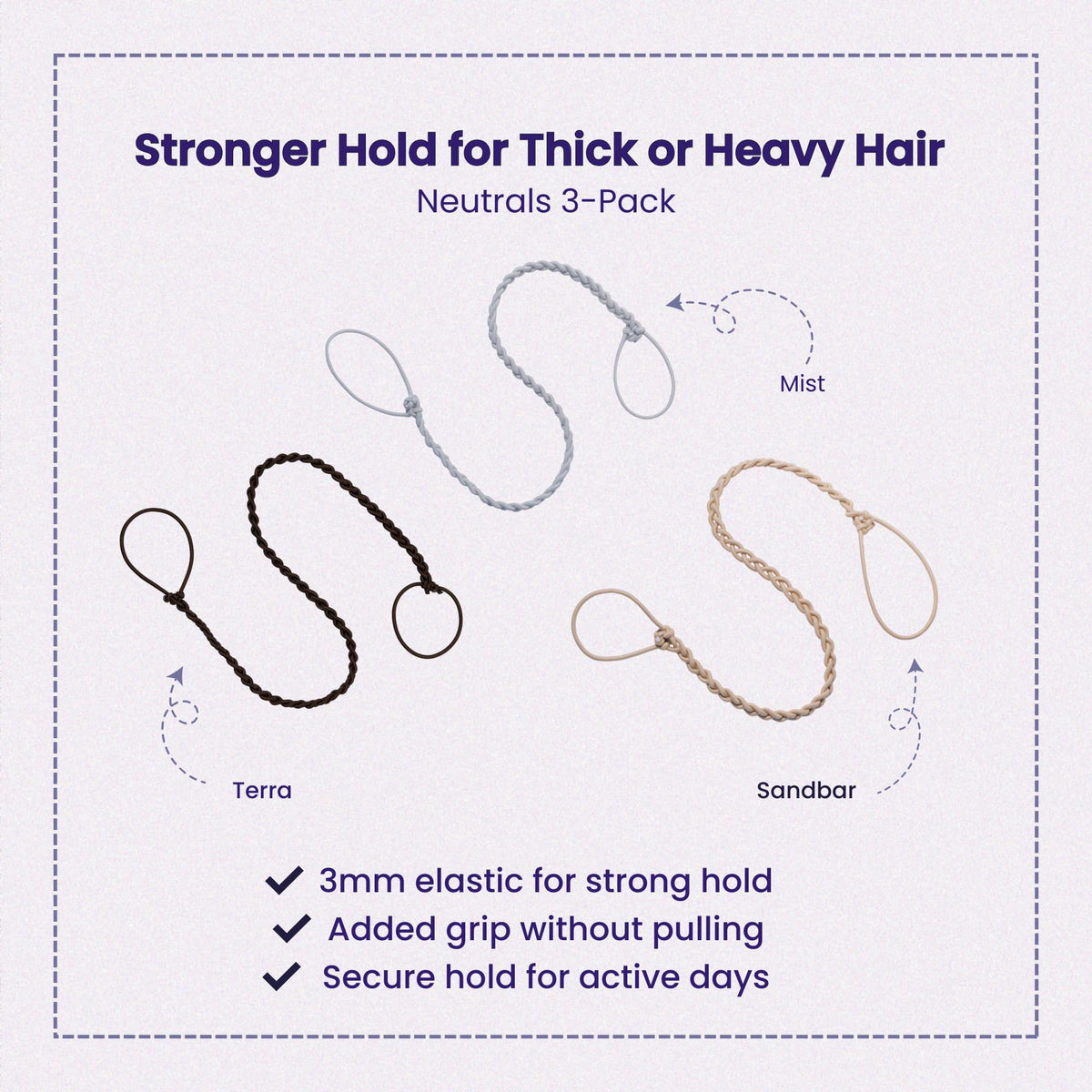 Rip Tie extra-hold thick-hair 24in grips heavy strands comfortably