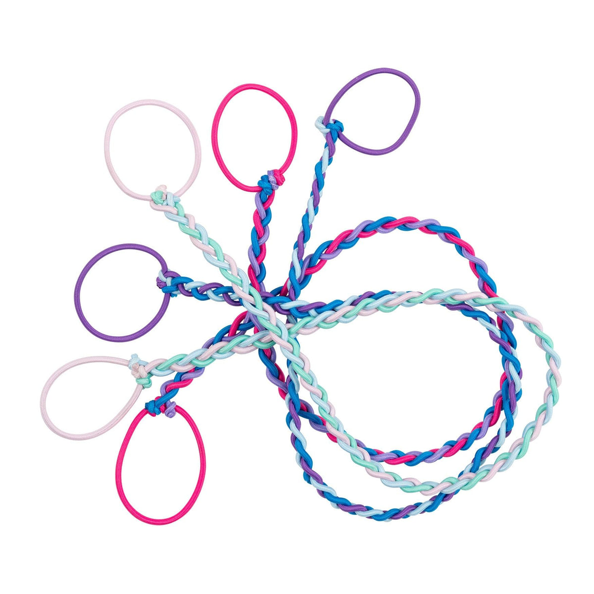 Rip Tie pack of 3 multicolor tangle-free hair ties for effortless styling