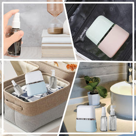 Rirool carry-on travel essentials kit for organized packing