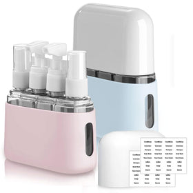 Rirool travel bottle set 50ml lotion bottle for cosmetics and creams on the go