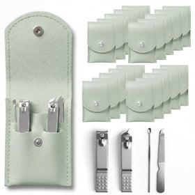 RISESAILS 20-piece nail care kit shown as a complete bundle for home grooming.