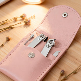 RISESAILS complete nail care set ideal for gifts or donations supporting self-care.