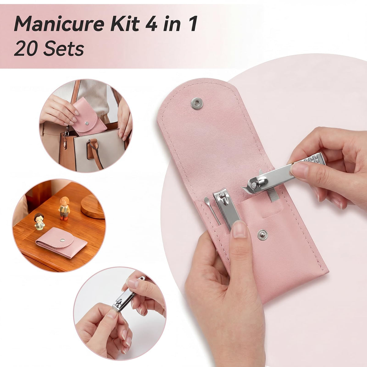 RISESAILS dual-sided nail file shapes and smooths edges quickly.