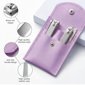 RISESAILS travel-size kit fits anywhere for on-the-go nail care.