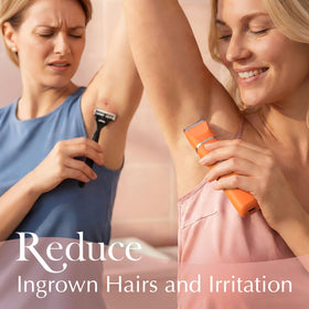 Risina ergonomic-grip offers comfortable control during longer sessions
