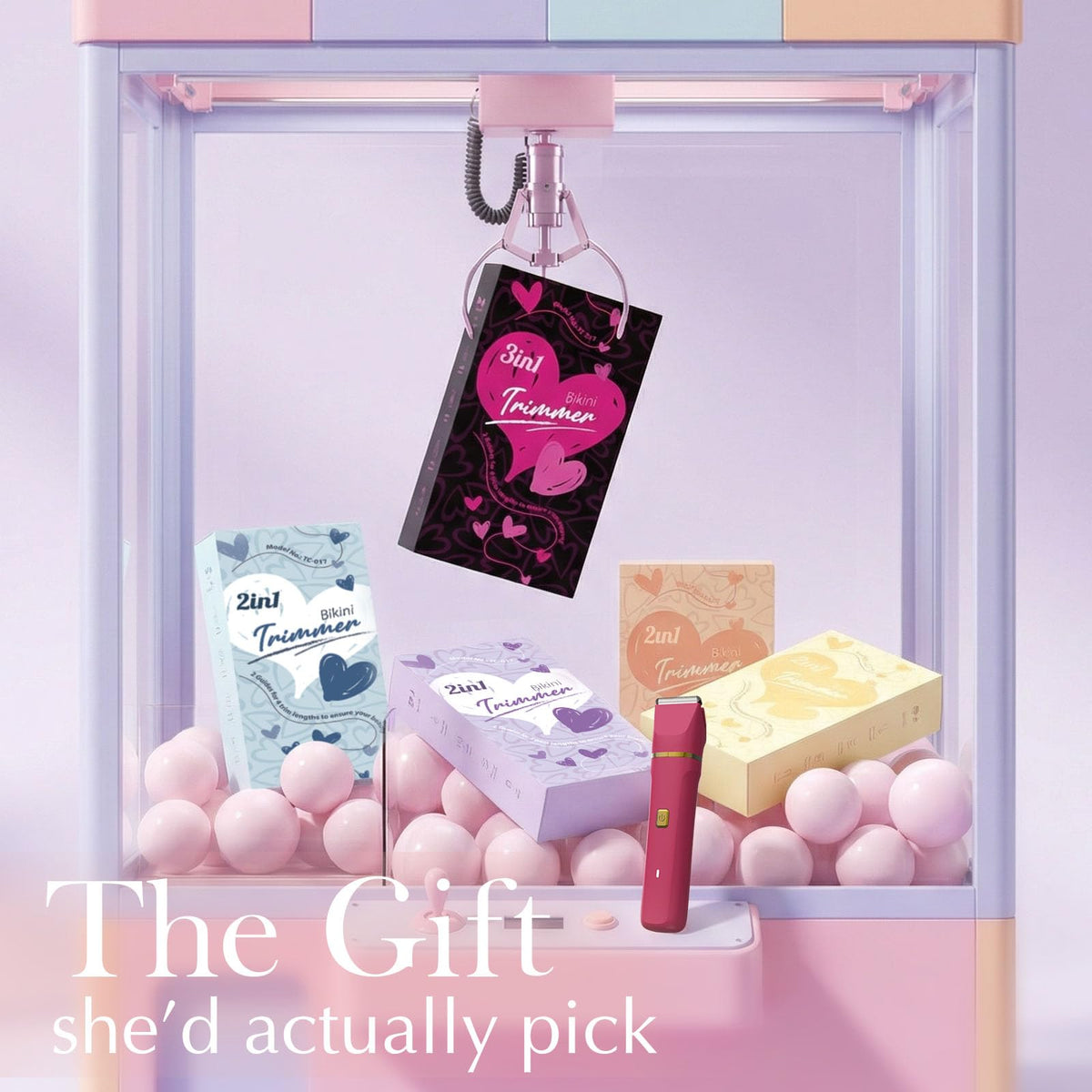 Risina compact grooming kit fits daily self-care routines.