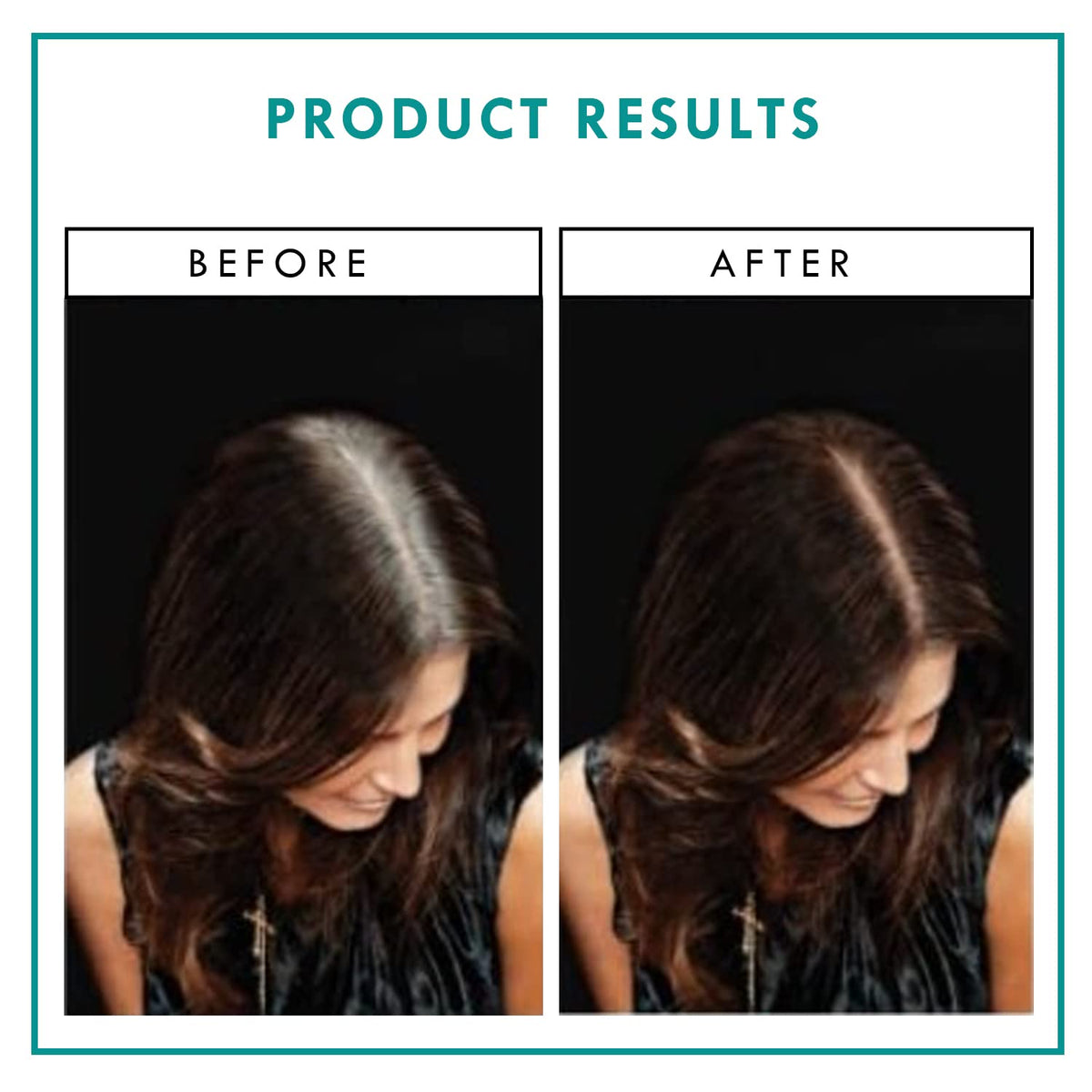 Rita Hazan Root Concealer Spray blends with any hair shade for a flawless look