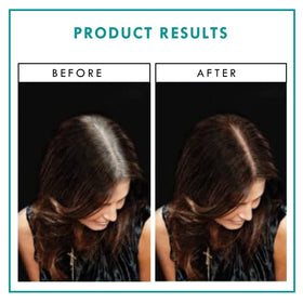 Rita Hazan Root Concealer Spray blends with any hair shade for a flawless look