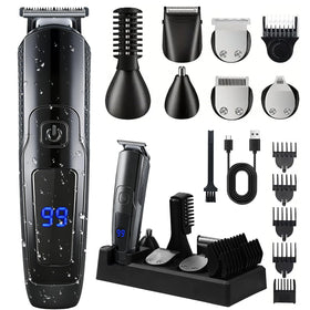 Ritarga beard trimmer with zoom wheel offering 20 length settings for precise grooming