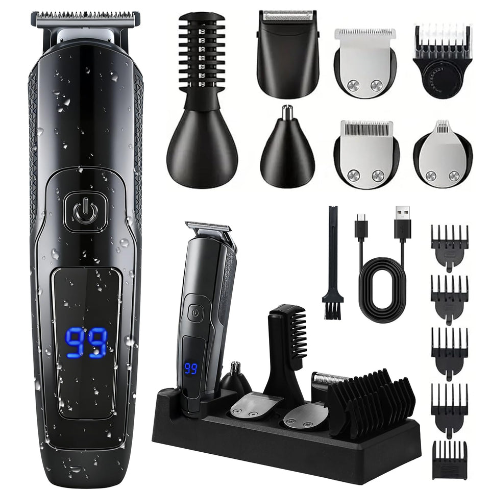 Ritarga beard trimmer with zoom wheel offering 20 length settings for precise grooming