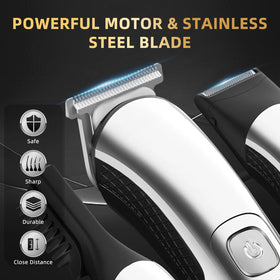 ritarga titanium T-blade closeup for smooth, snag-free trimming across facial hair
