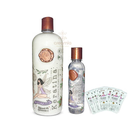 Ritual Botanico Organic Keratin 1L kit box, all-in-one at-home hair treatment.