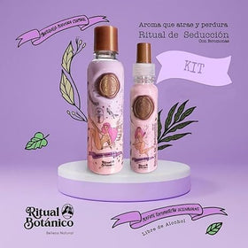 Ritual Botanico Seduction Body Care Routine demonstrates smooth, nourished skin and fragrant hair