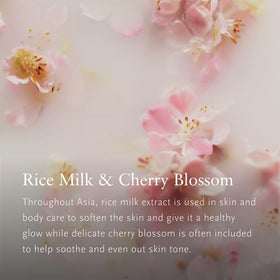 RITUALS The of Sakura Body Cream rice milk nourishes skin with a subtle milky scent.
