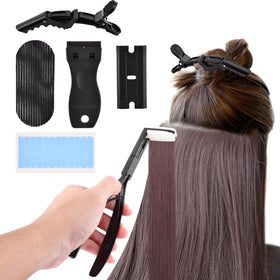 Rivonthex bangs pad securely holds sections during styling