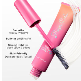 Rizos Curls Sleek Styling Cream and Taming Wand on sleek updos