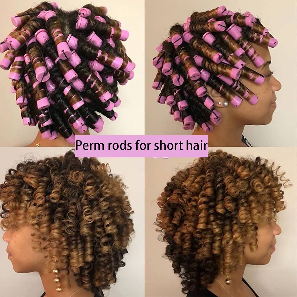 RJMBMUP sturdy plastic rods resist breakage for durable curling sessions.