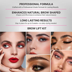 RKISSBEAUTY perm lotion bottle for brow lifting at home.