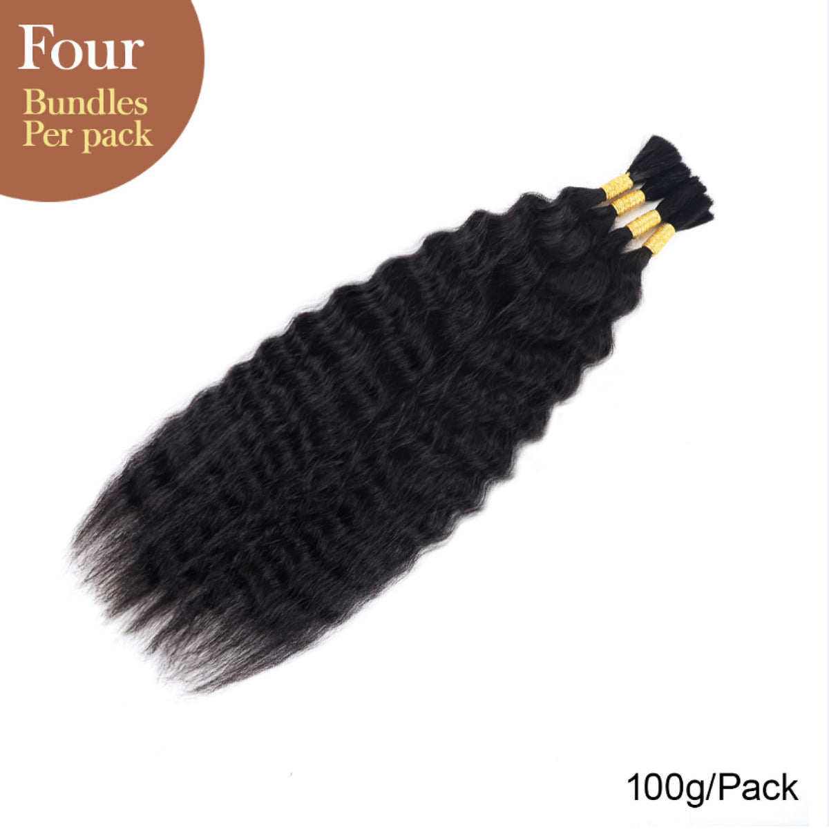 RLHAIR no-weft bulk braiding hair for seamless, comfortable fits.