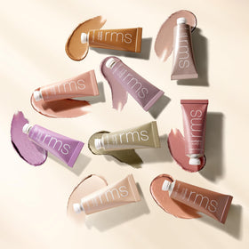 RMS Beauty Eyelights Cream used to build a dramatic evening look.