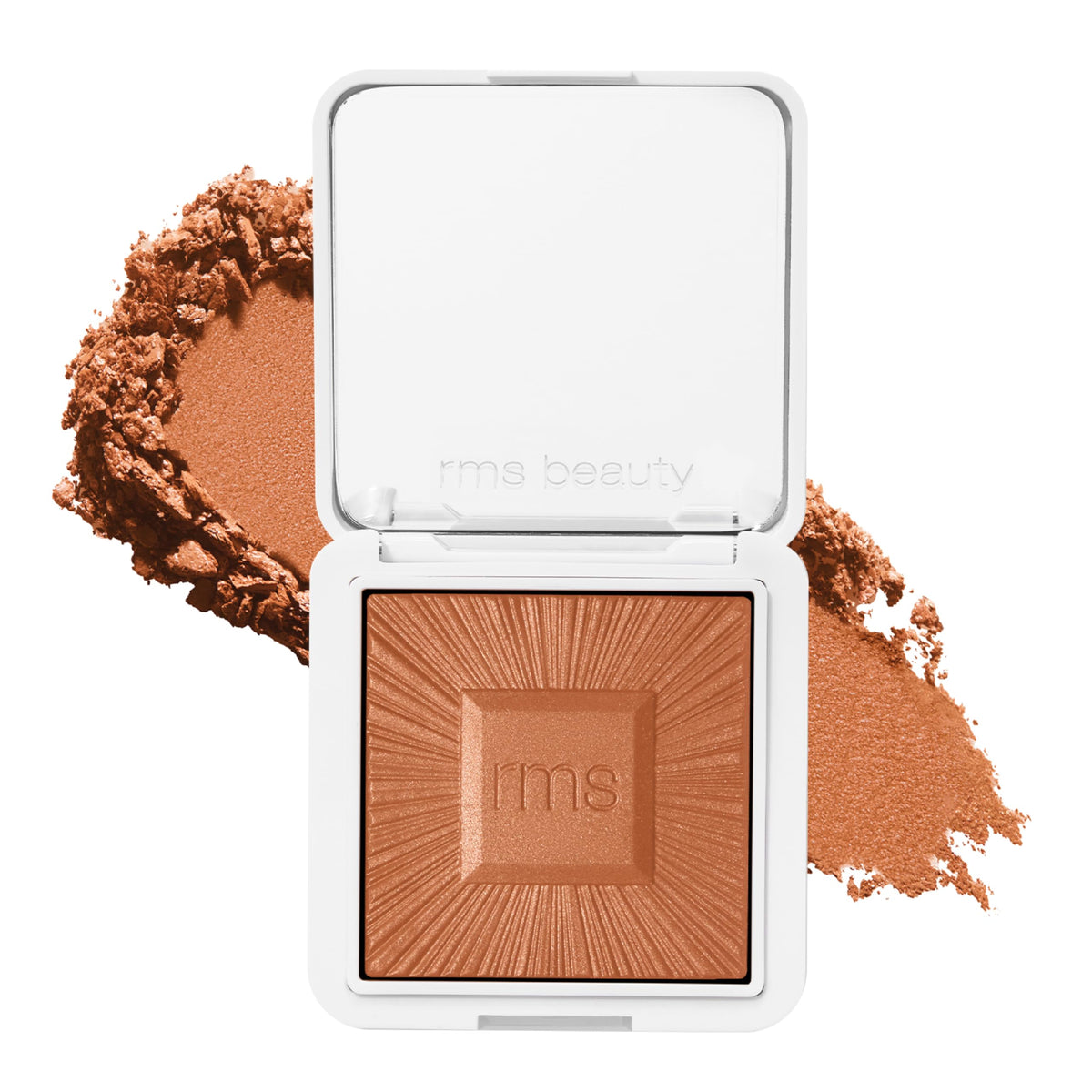 RMS Beauty Hydra Bronzer refillable compact for everyday sun-kissed warmth.