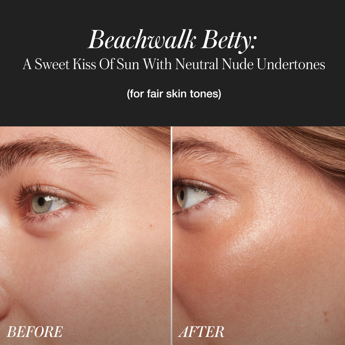 RMS Beauty Hydra Bronzer swatch closeup showing blendable glow.