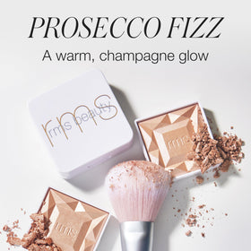 Cheek highlight adds a subtle radiance suitable for day or night.