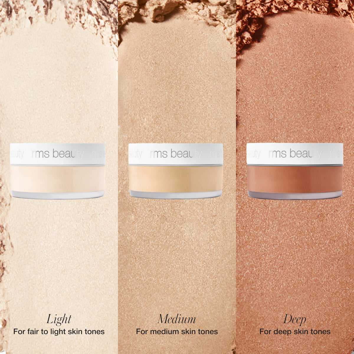 RMS Beauty Hydra Setting Powder includes botanical oils nourishing skin.