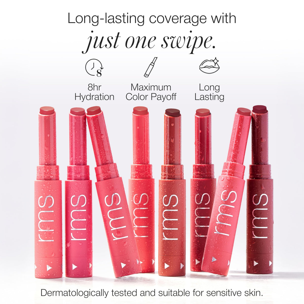 RMS Beauty Legendary Serum Lipstick offers lightweight, non-stick comfort for all-day wear