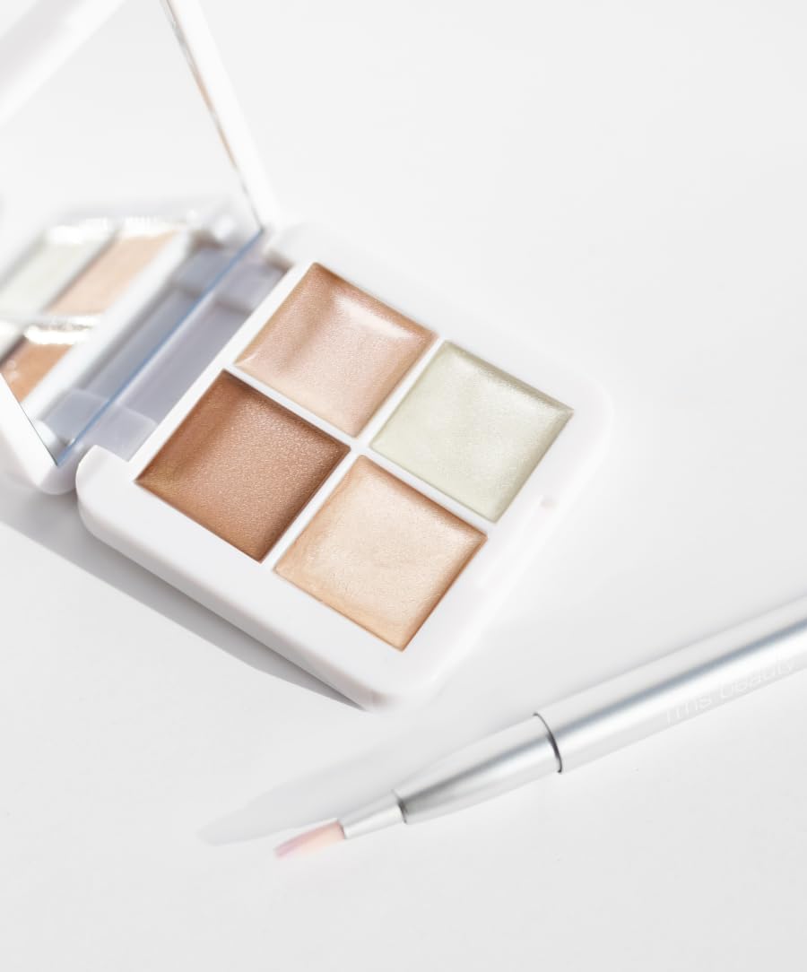 RMS Beauty Lip2Cheek Glow Quad cruelty-free clean palette for daily use