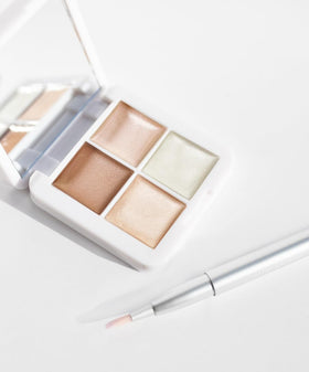 RMS Beauty Lip2Cheek Glow Quad cruelty-free clean palette for daily use