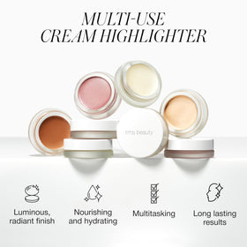 RMS Beauty Luminizer eyes delivers luminous dew without heaviness.