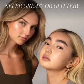 RMS Beauty Luminizer tube closeup shows creamy texture and glow.