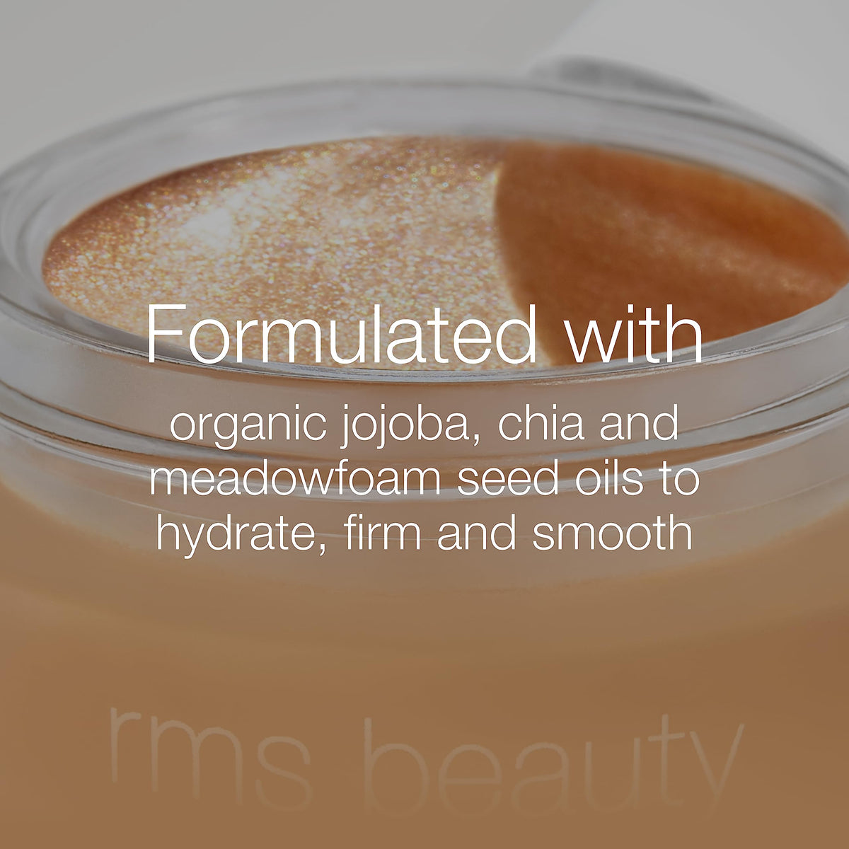 RMS Beauty Master Radiance Base lightweight cream blends into skin smoothly