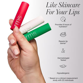 RMS Beauty lip oil ingredients highlight jojoba and bitter cherry oil