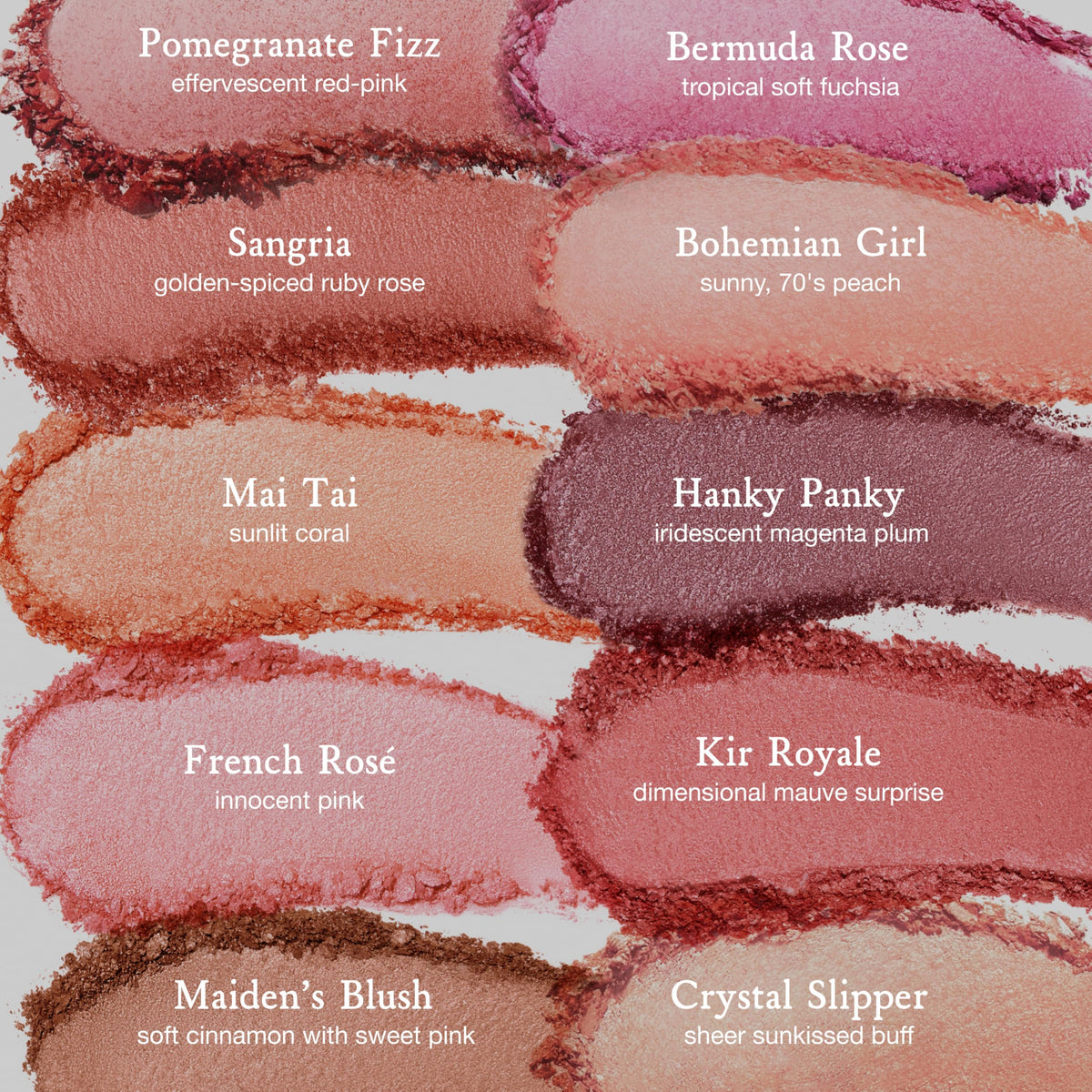 Long-wearing satin finish on skin from RMS Beauty Redimension Hydra Powder Blush