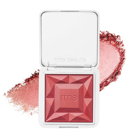 RMS Beauty Redimension Hydra Powder Blush packaging close-up in a refillable compact